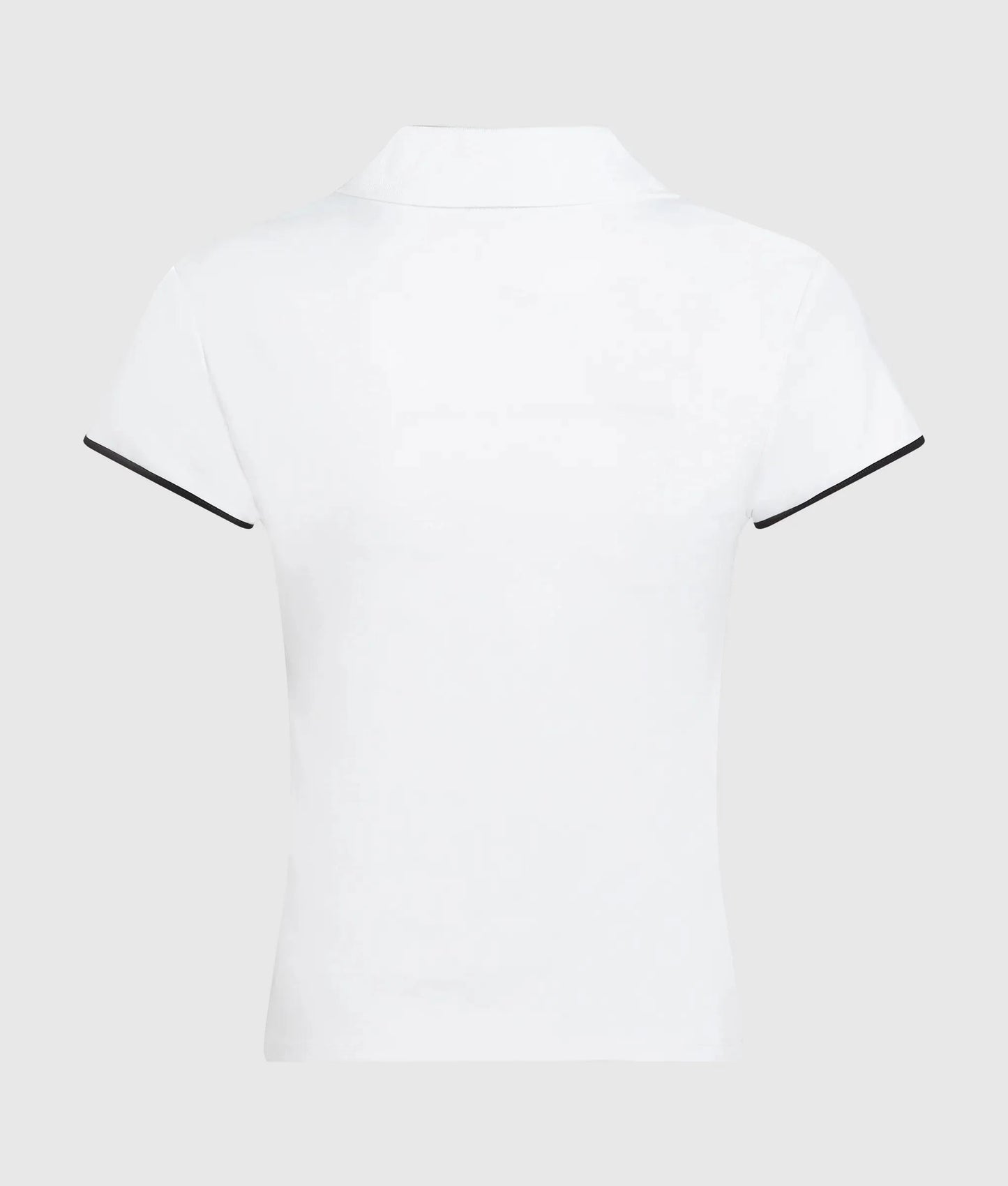 Polo Karl Lagerfeld Jeans slim con ricamo donna