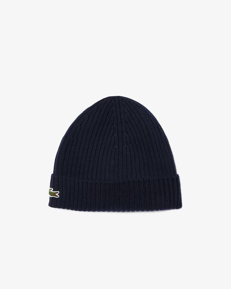 Cappello Lacoste a costine logato