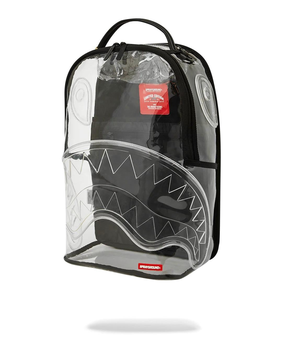 Zaino Sprayground trasparente Clear bear dlx backpack