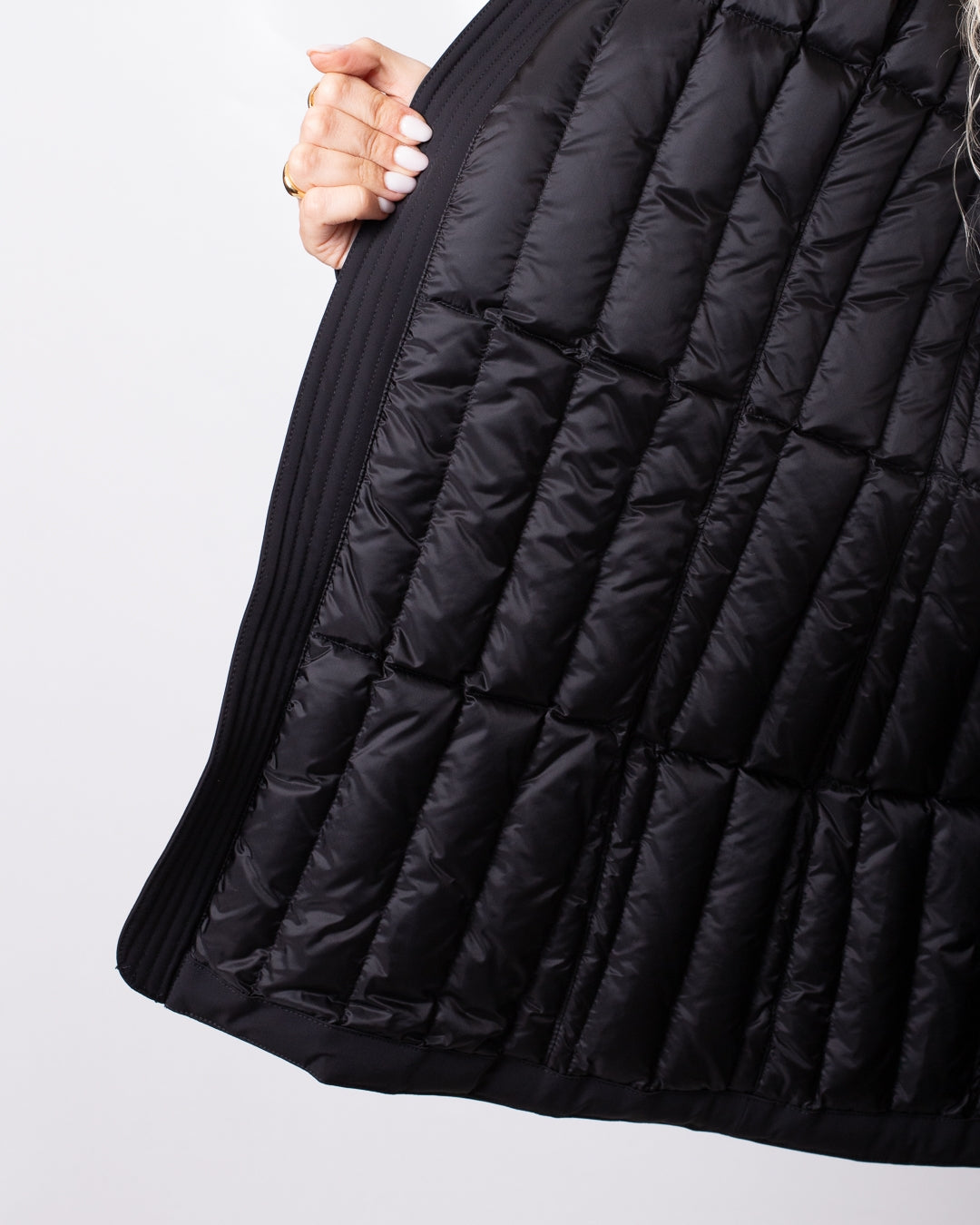 Piumino Colmar "Durability" con ecopelliccia donna