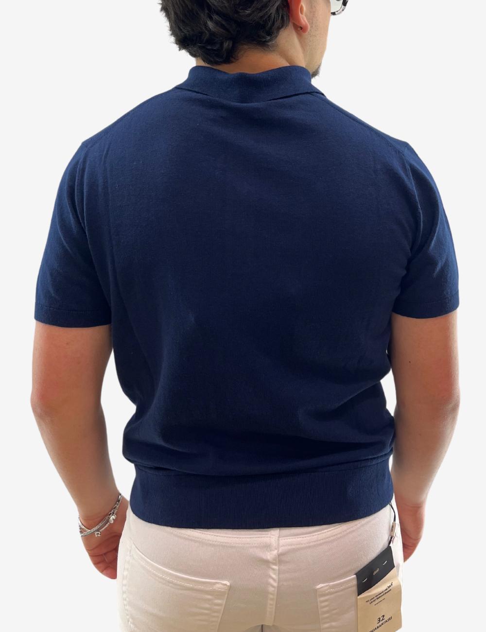 Polo Liu Jo con ricamo "Square" uomo