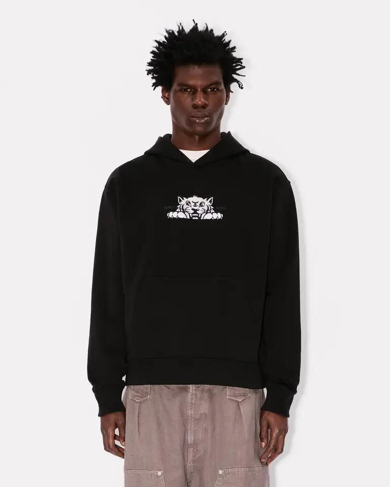 Felpa Kenzo Paris "Happy Tiger" con cappuccio