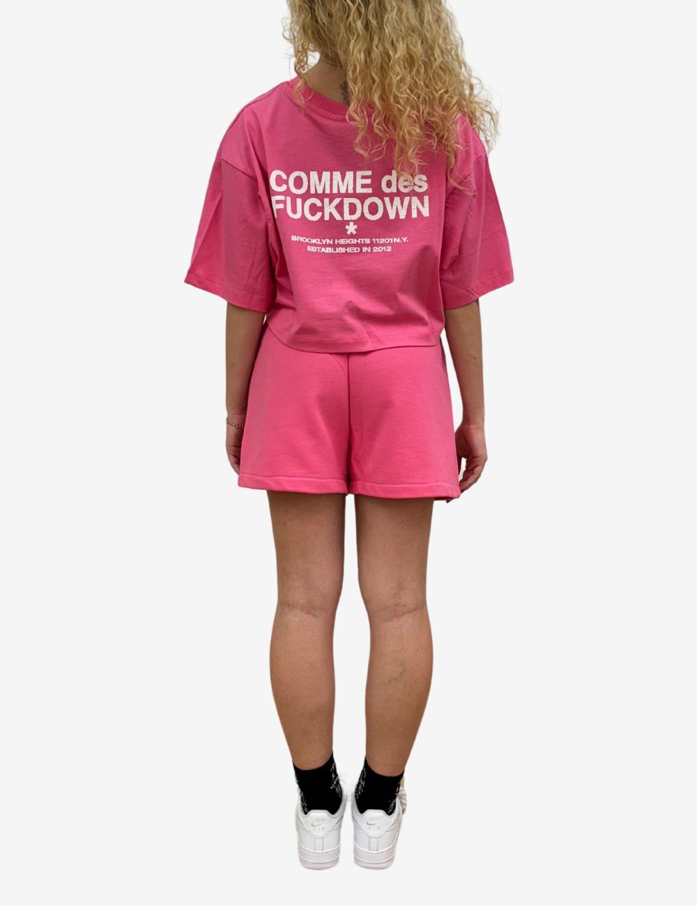 Short Comme Des Fuckdown logato donna