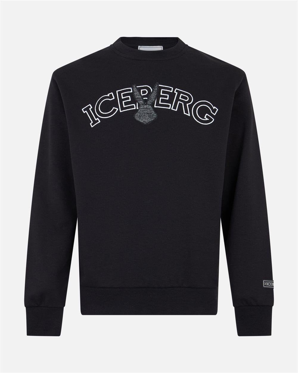 Felpa Iceberg Bugs Bunny con logo ricamato