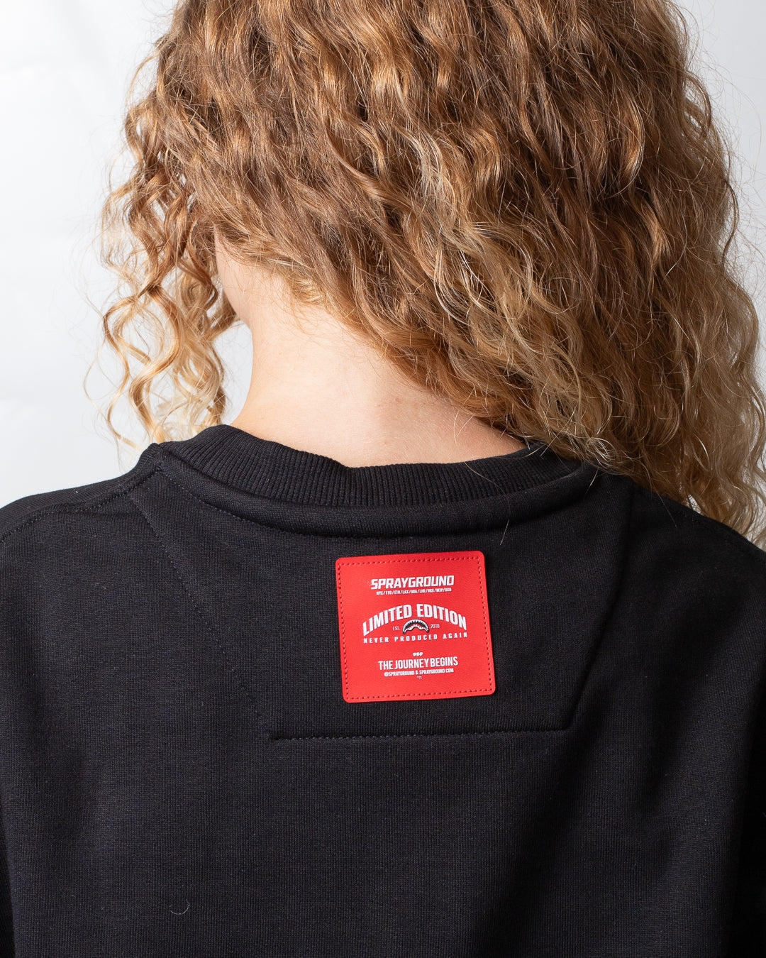 T-Shirt Sprayground regular girocollo "Label"