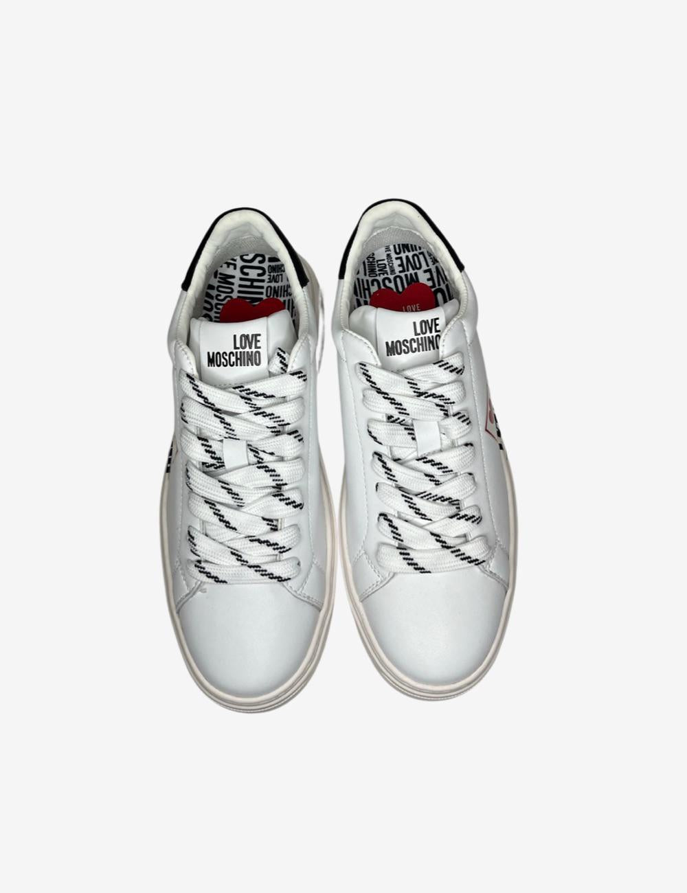 Sneakers Love Moschino stampa donna