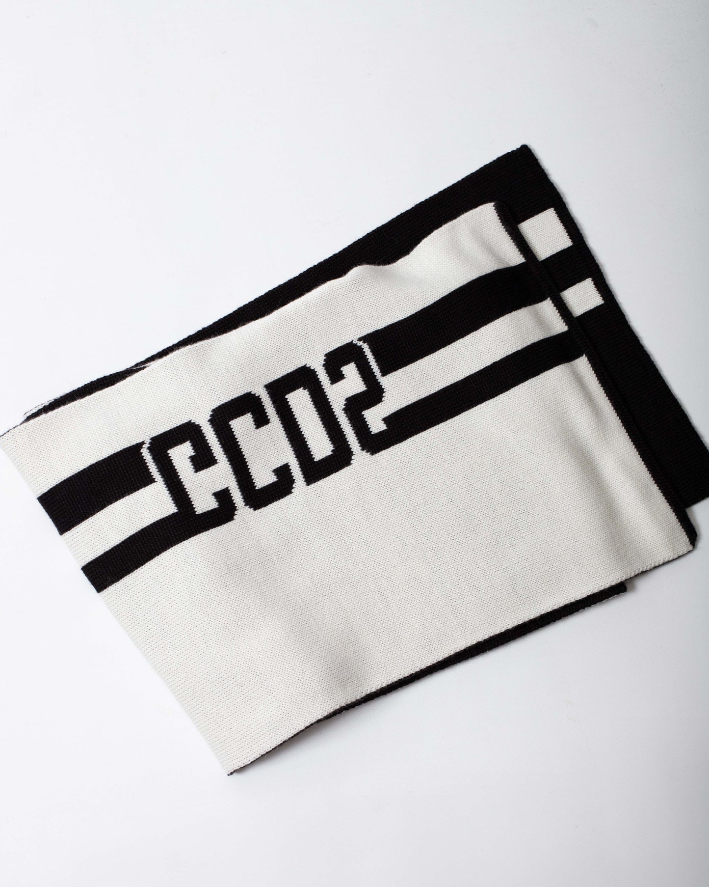 Sciarpa GCDS in misto lana "Band Logo"