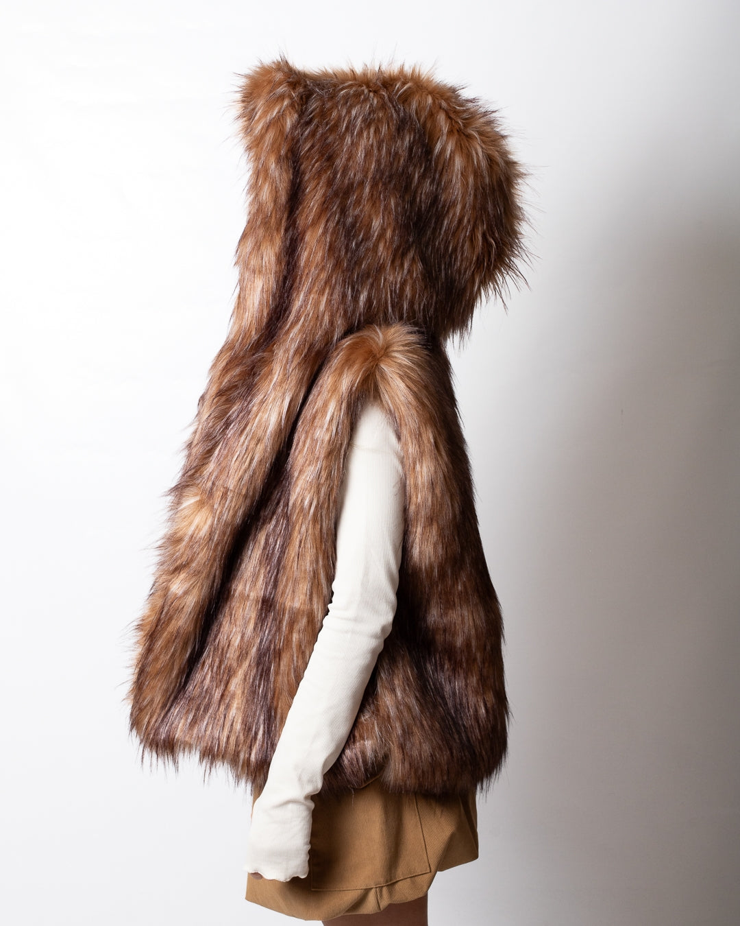 Gilet in ecopelliccia Disclaimer donna