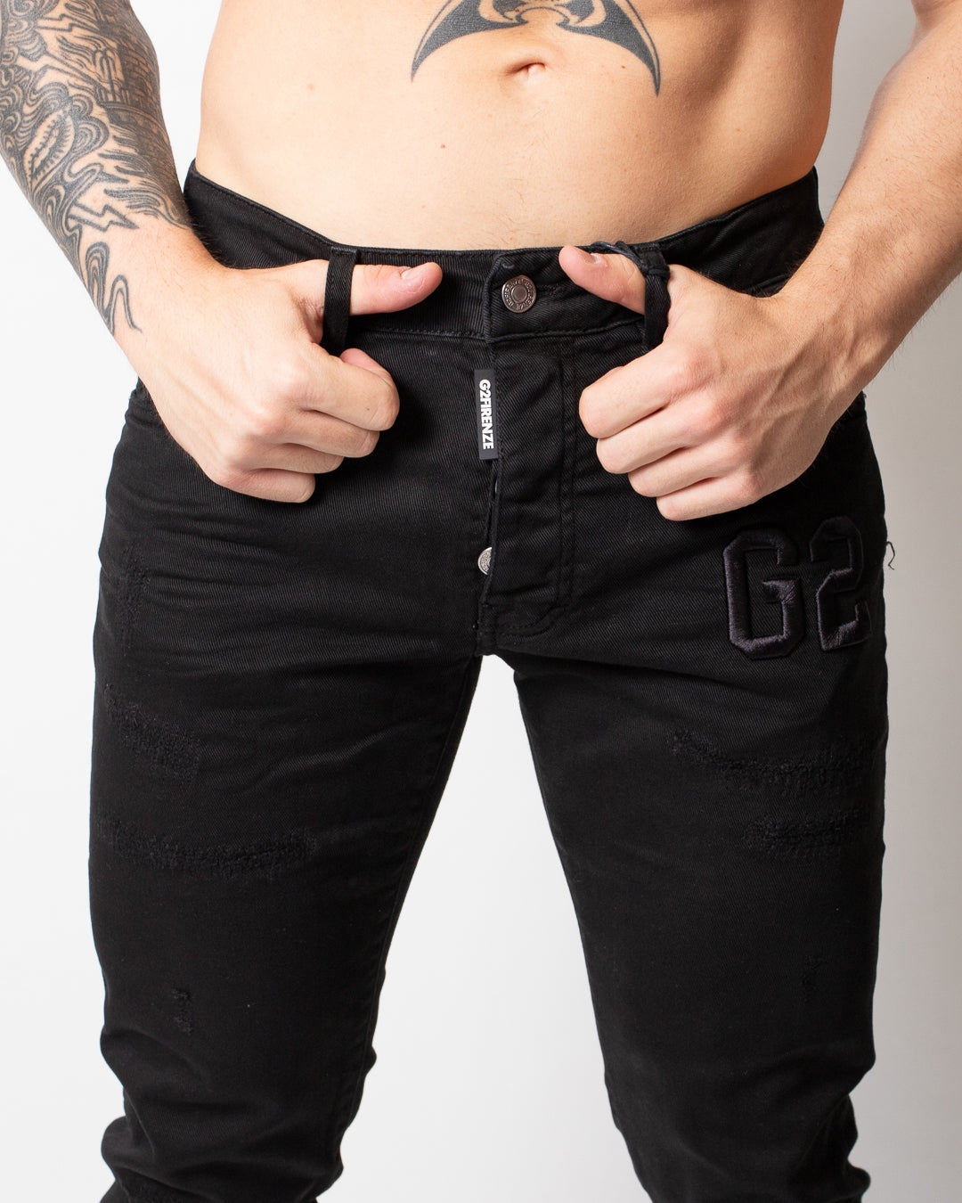 Jeans G2Firenze "Dark Bull" slim uomo
