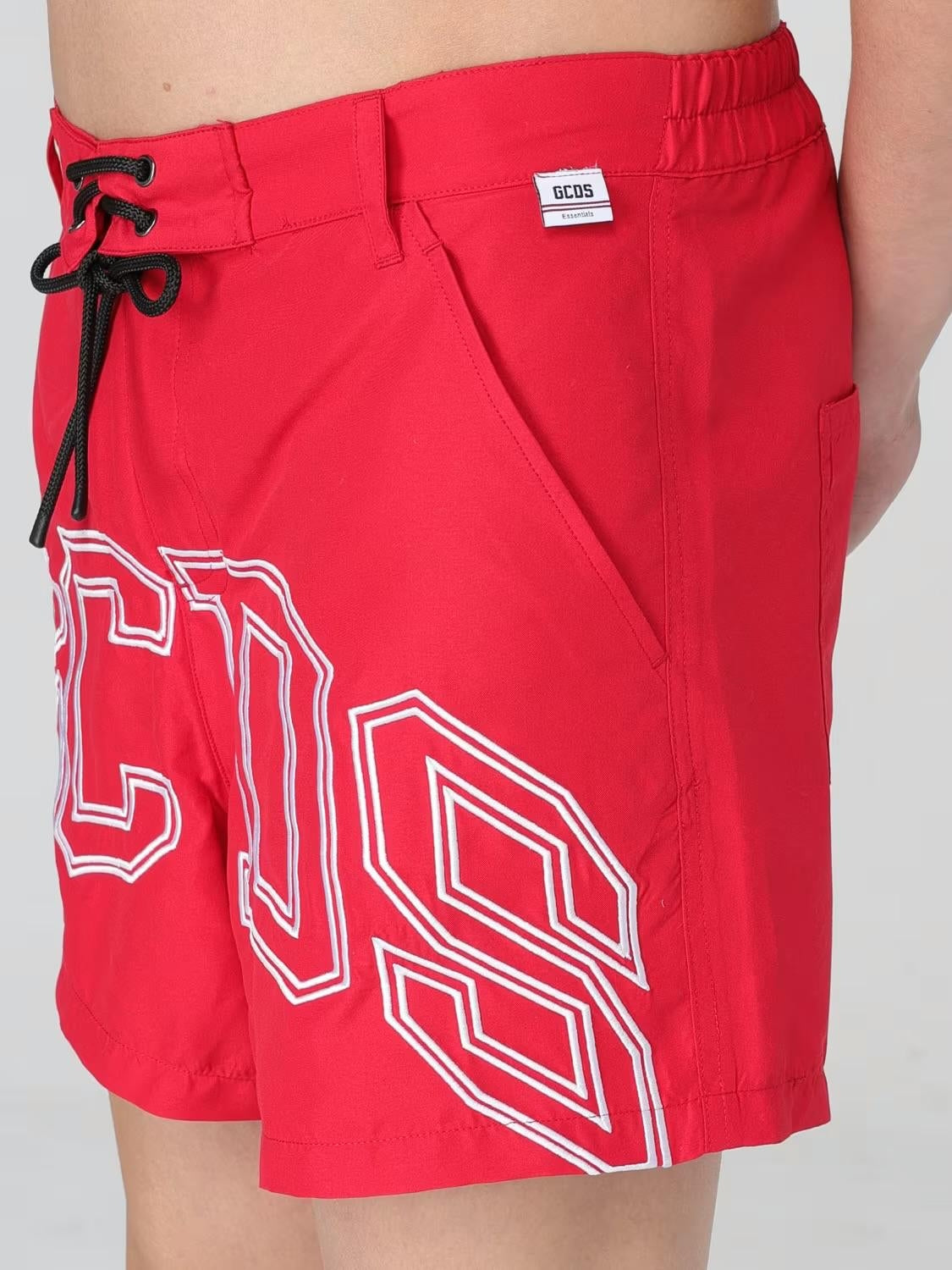 Boxer mare GCDS con logo ricamato uomo