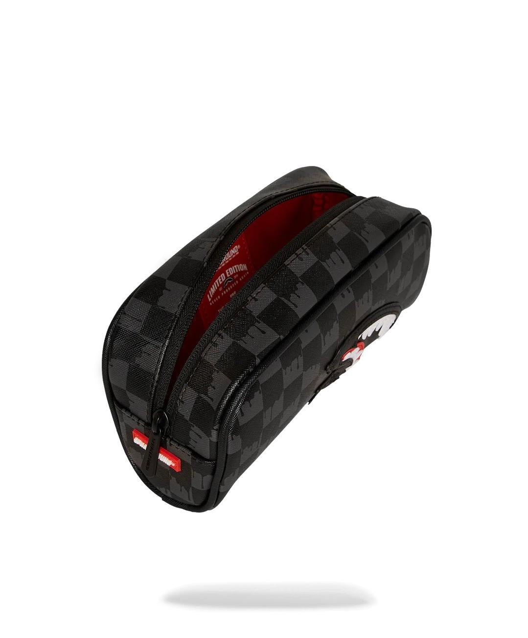 Pochette Sprayground nero Dripping sharks in paris pencil pouch