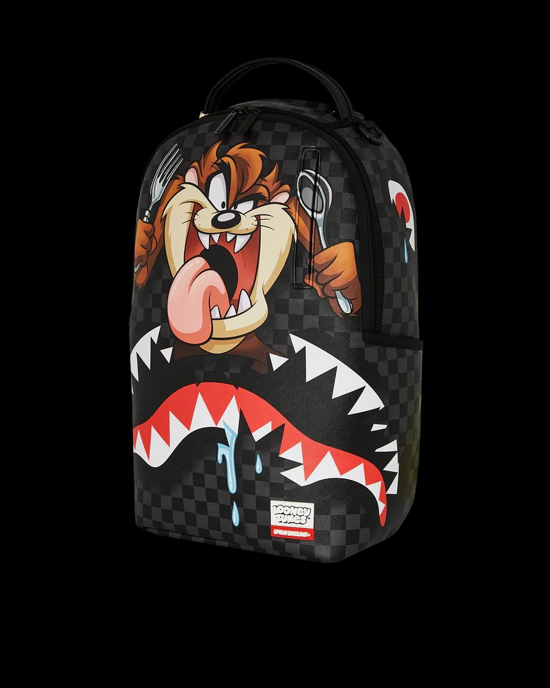 Zaino Sprayground nero Taz shark bite bag backpack