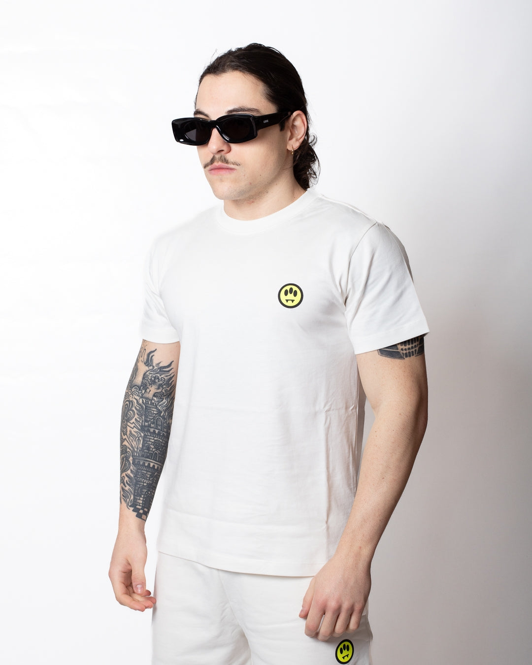 T-Shirt Barrow classic con logo stampato