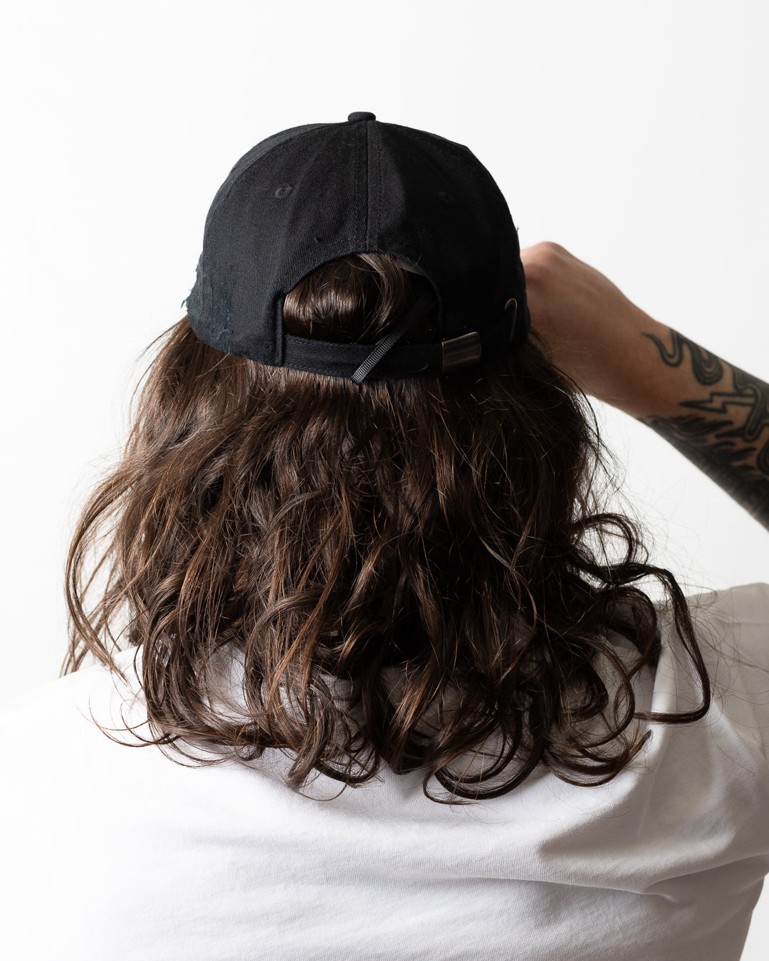 Cappello Gaelle con visiera e ricamo