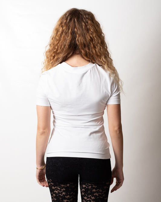 T-Shirt Versace Jeans Couture "V-Emblem Wave" donna