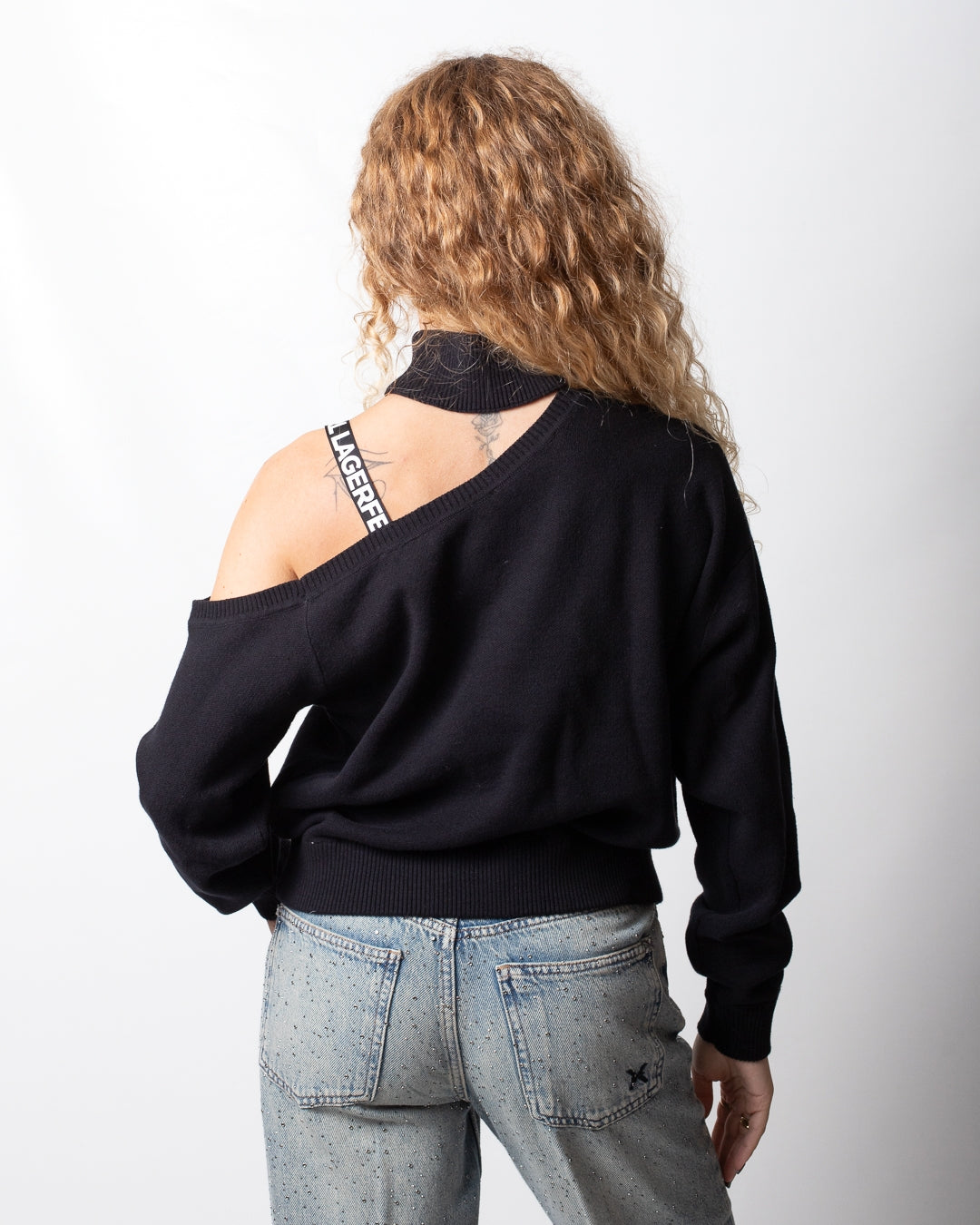 Maglia Karl Lagerfeld con dettaglio cut-out donna
