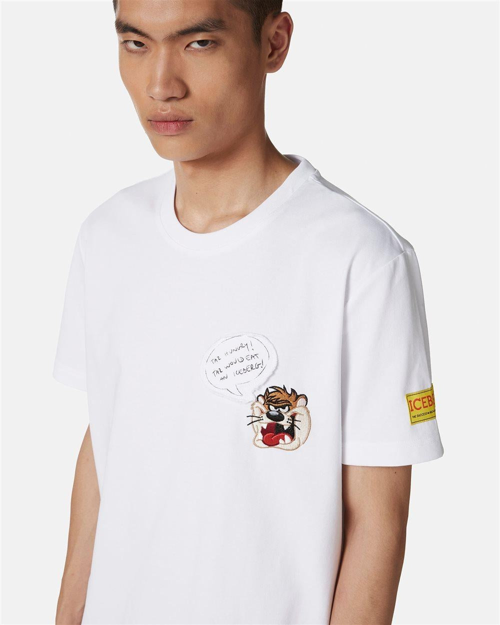 T-Shirt Iceberg X Looney Tunes con ricamo uomo