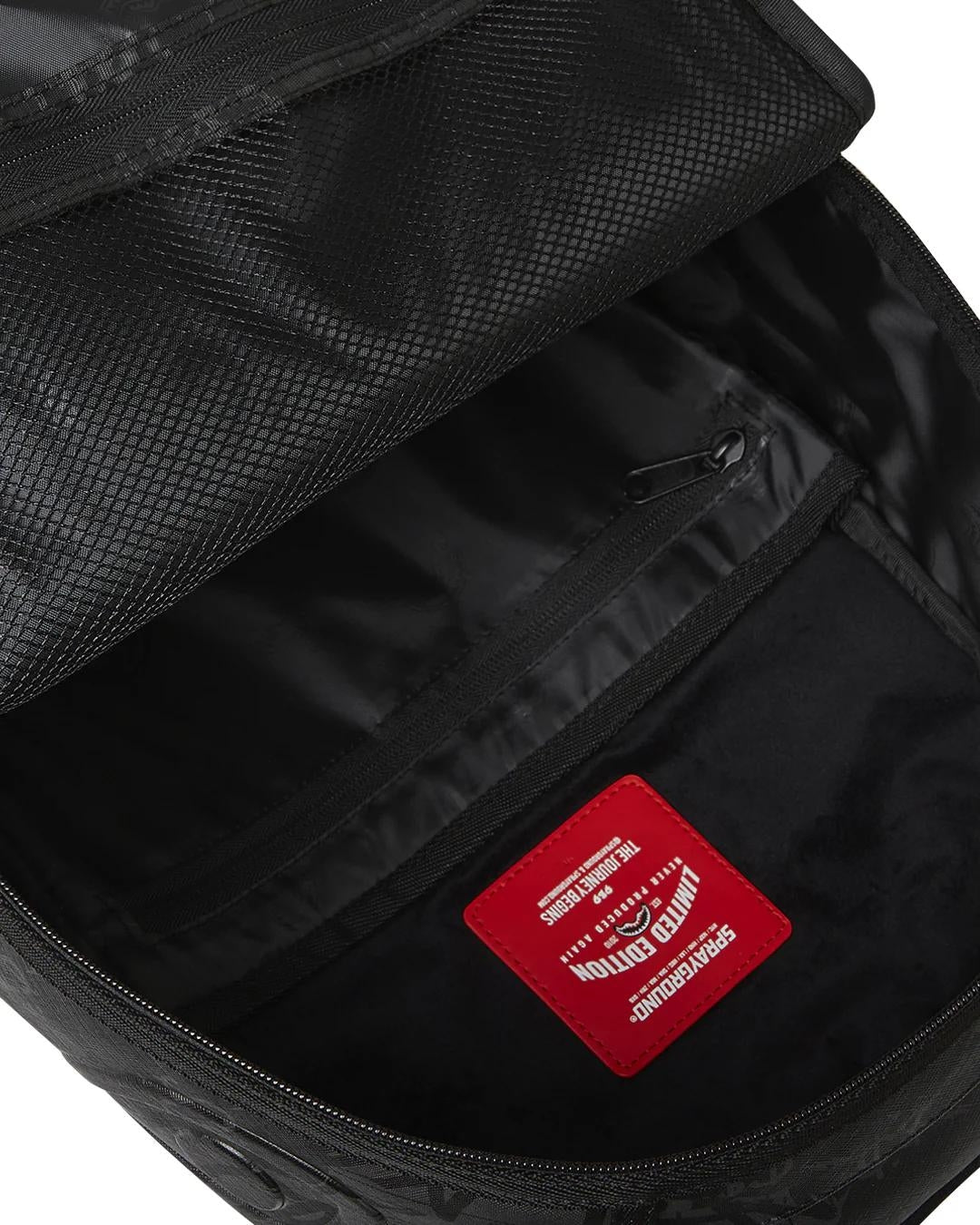 Zaino Sprayground nero 3AM check backpack