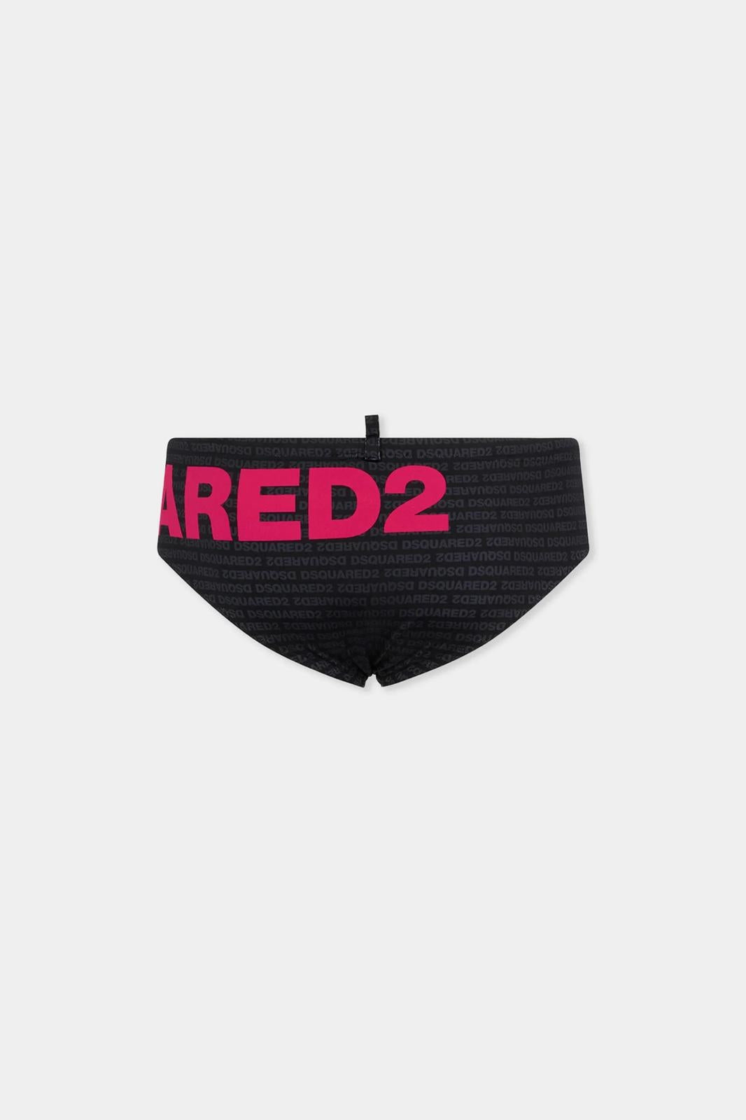 Slip mare Dsquared2 con stampa logata all-over uomo