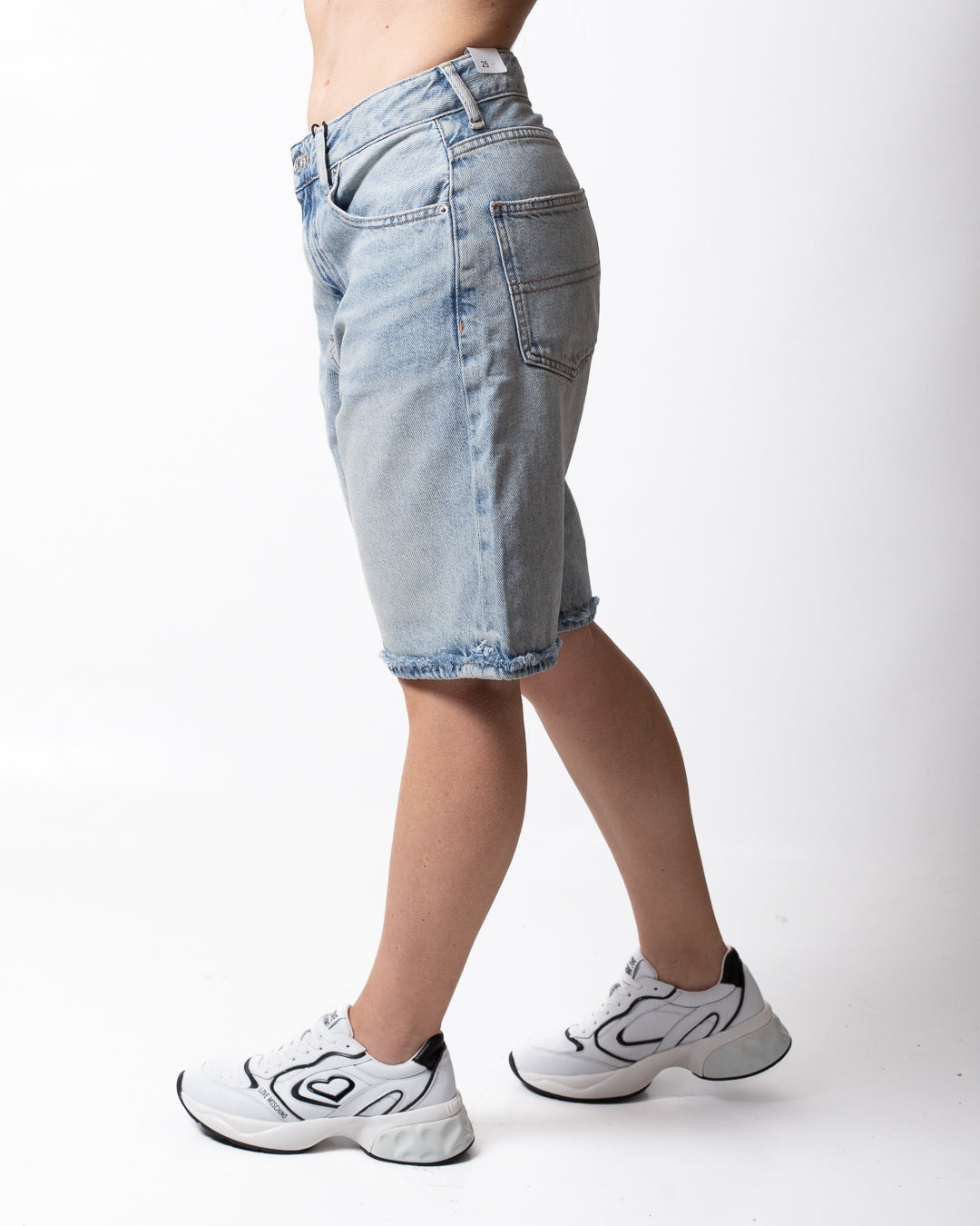 Bermuda Tommy Jeans in denim donna