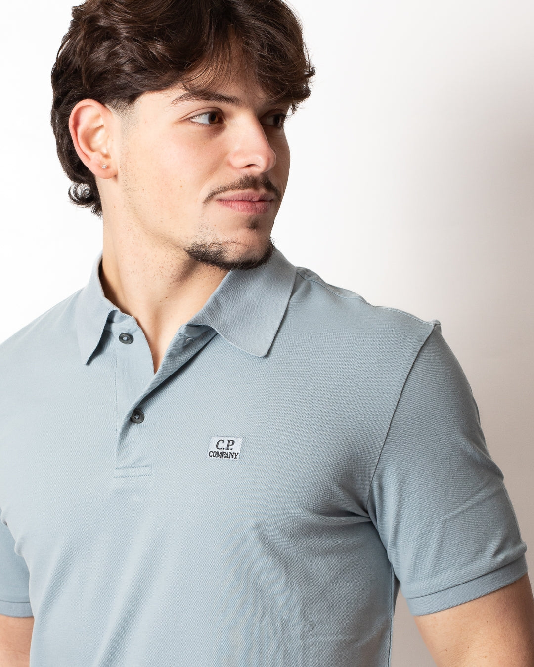 Polo C.P. Company stretch piquet uomo