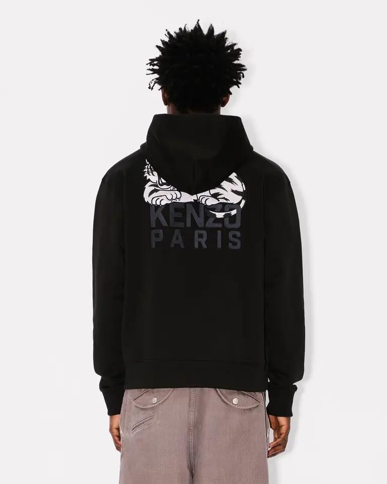 Felpa Kenzo Paris "Happy Tiger" con cappuccio