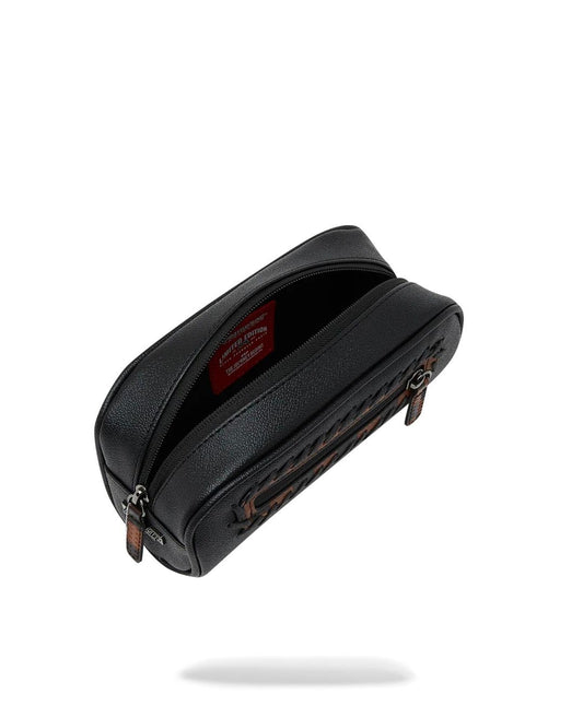 Pochette Sprayground nero dose of check deux pencil pouch