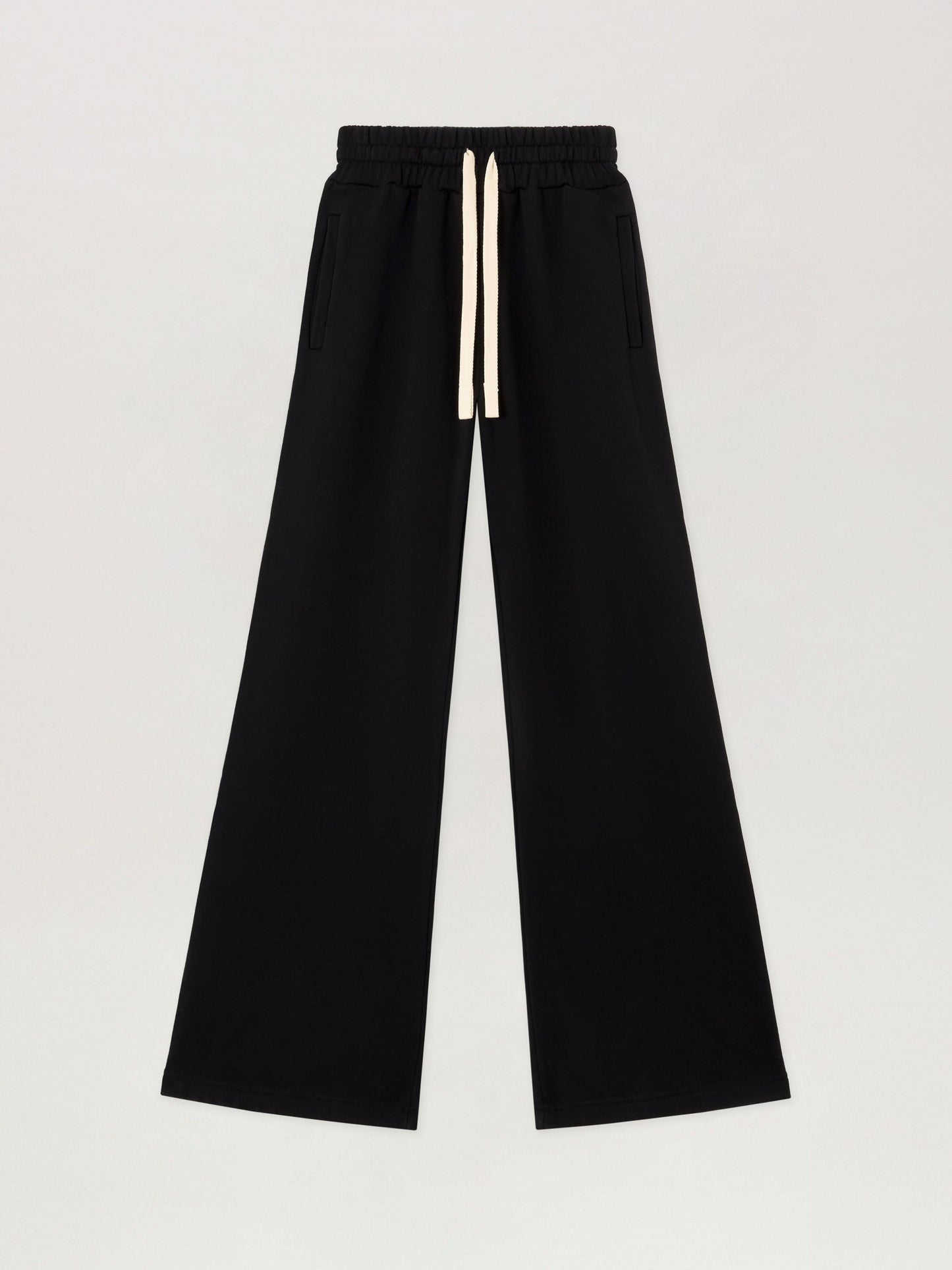 Pantalone Palm Angels in felpa "Curved Logo" donna