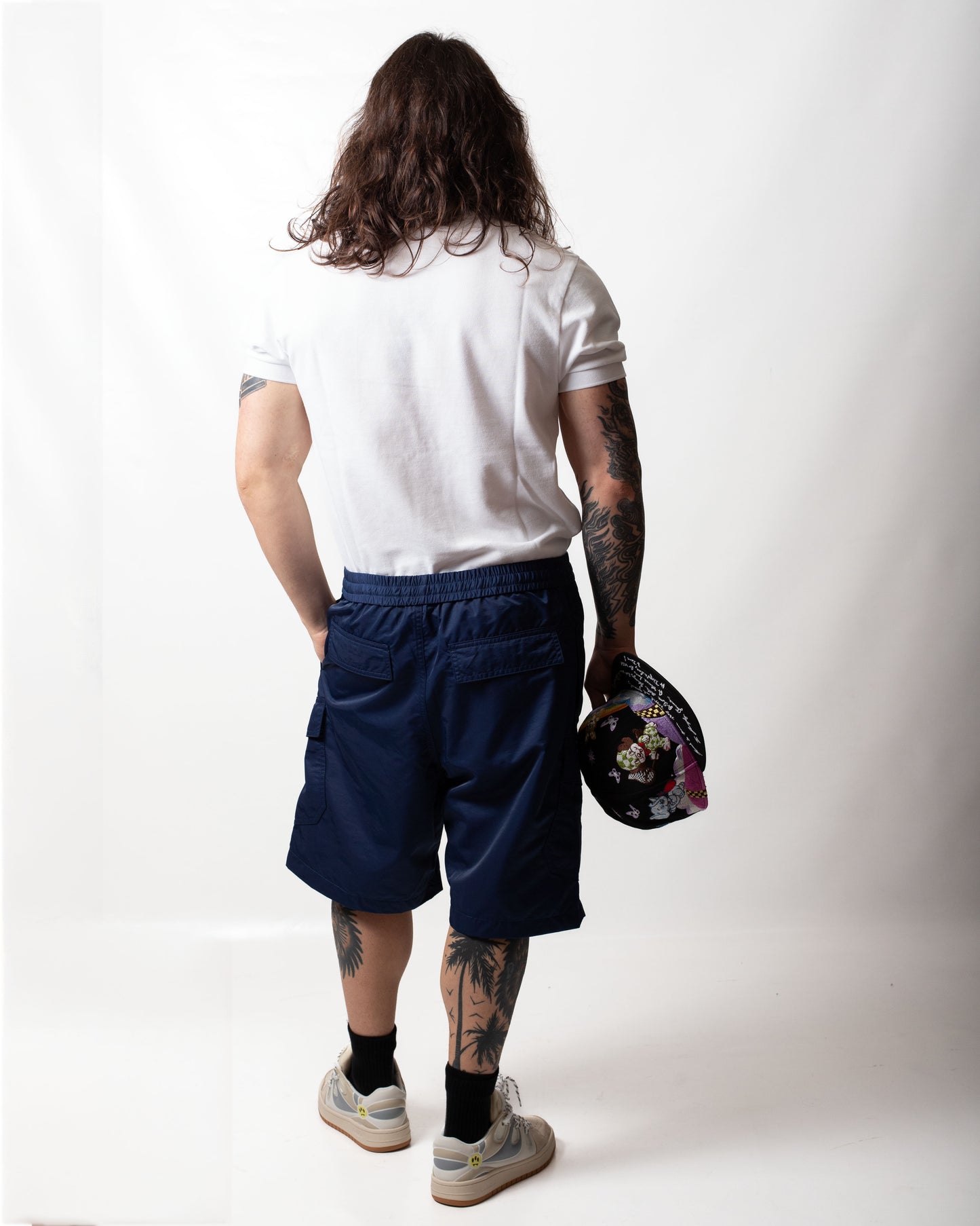 Bermuda Kenzo cargo in nylon "Boke Flower 2.0"