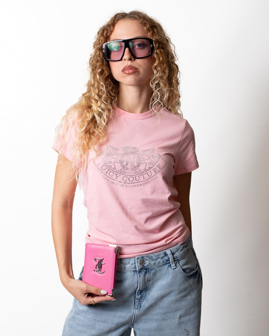 Box Passport Holder + Key Juicy Couture donna