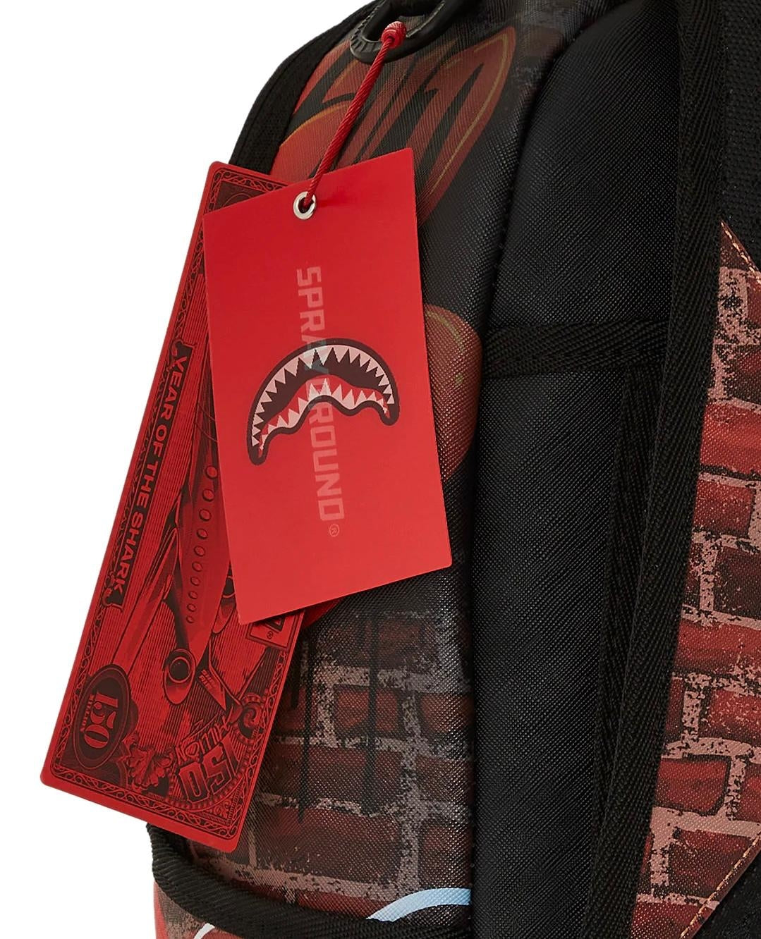 Zaino Sprayground nero Gerald Graffiti reveal dlxsv backpack
