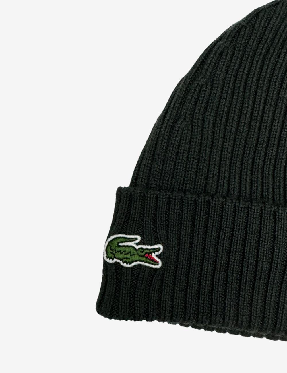 Cappello Lacoste a costine logato