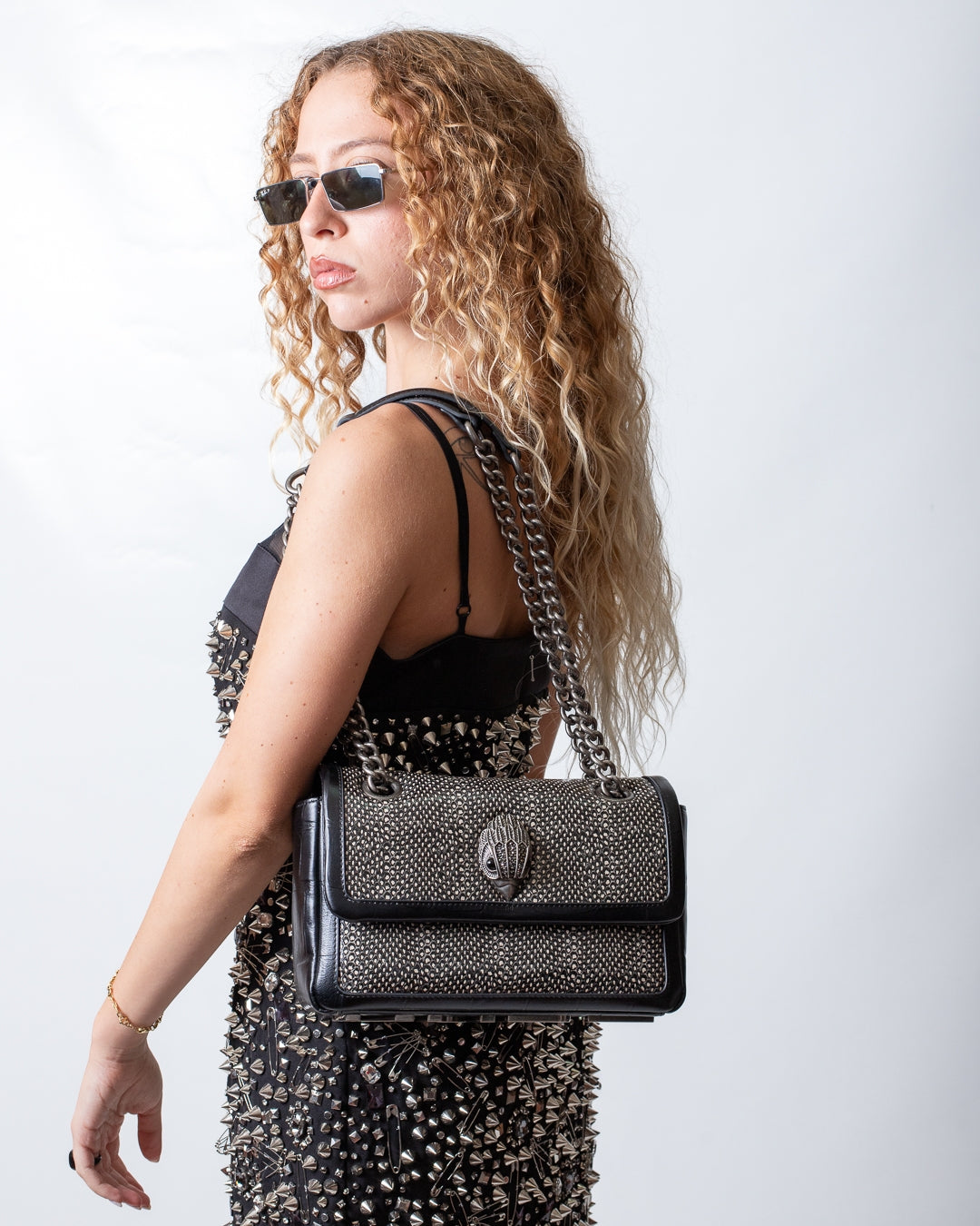 Borsa Kurt Geiger "Kensington Flap" donna
