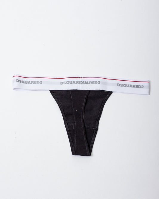 Perizoma Dsquared2 con fascia elastica logata donna