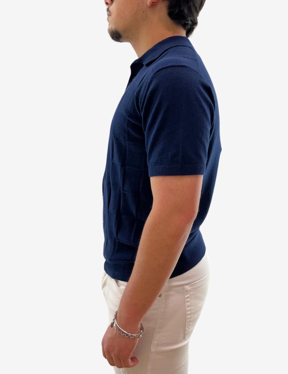 Polo Liu Jo con ricamo "Square" uomo