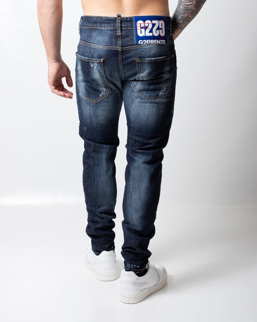 Jeans G2 Firenze "Three Pocket Blue" slim uomo