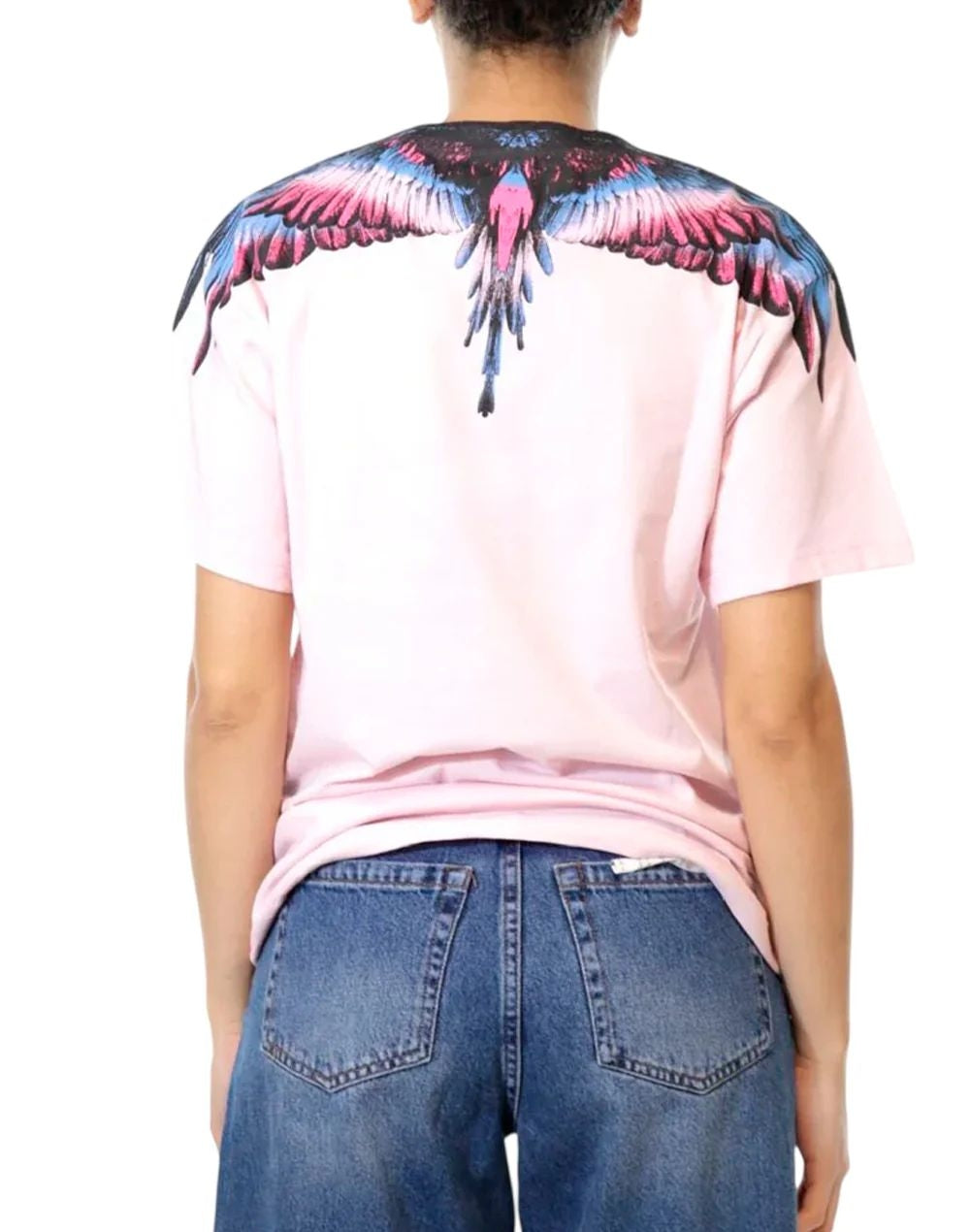 T-Shirt Marcelo Burlon "Icon Wings Multicolor" donna