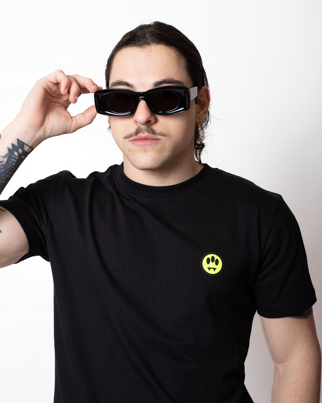 T-Shirt Barrow classic con logo stampato