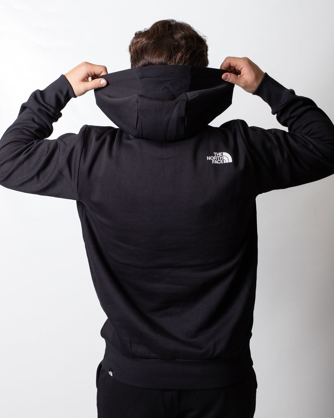 Felpa The North Face con cappuccio e logo a contrasto uomo