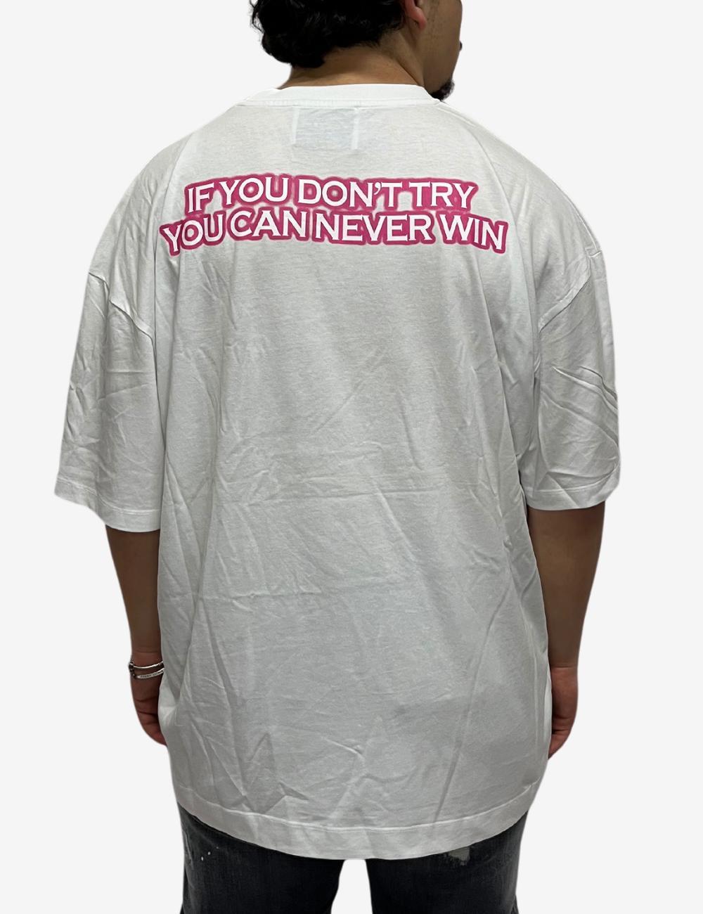 T-Shirt Richmond X con grafica e logo uomo