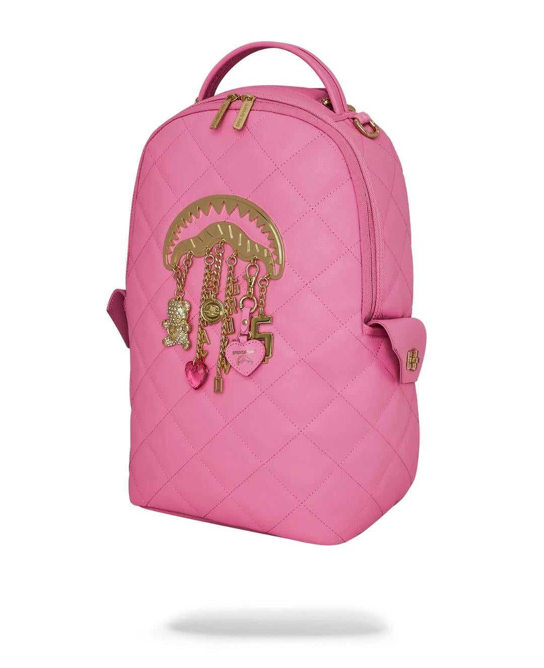 Zaino Sprayground fucsia hanging charms dlxsv backpack