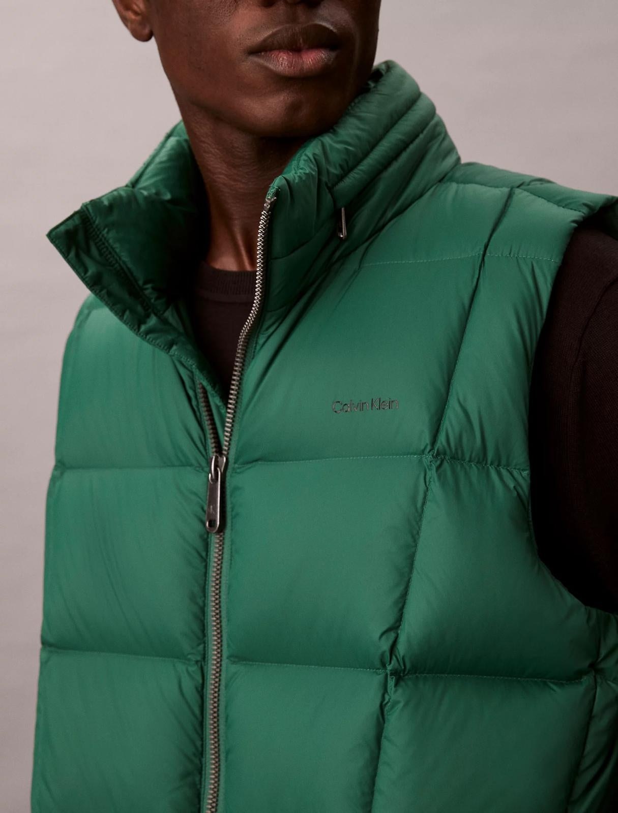 Gilet Calvin Klein con cappuccio nascosto uomo