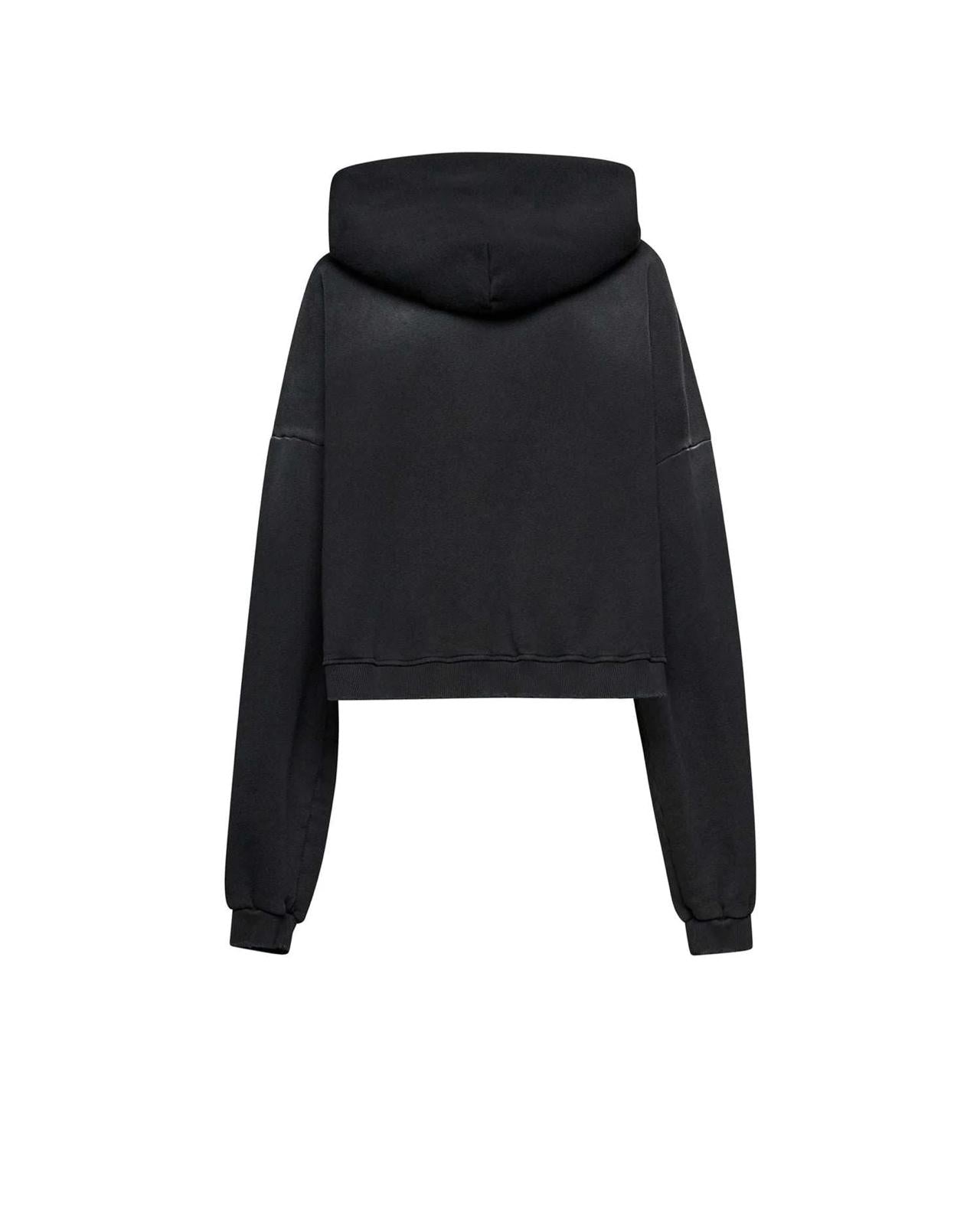 Felpa John Richmond con cappuccio e gioielli donna