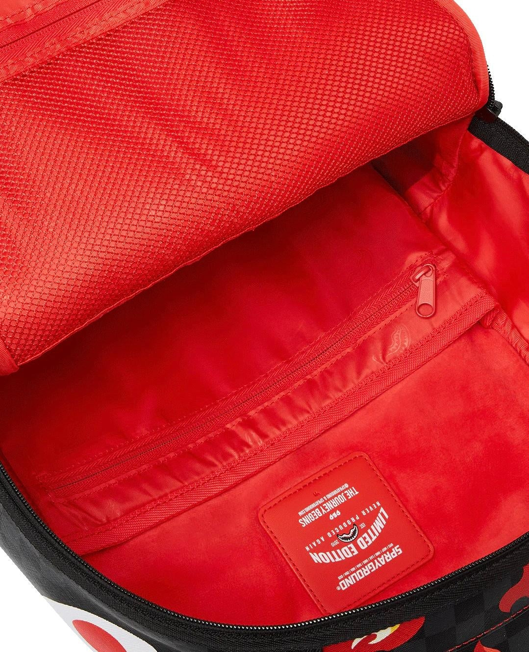 Zaino Sprayground nero Bender fire drama dlxv backpack
