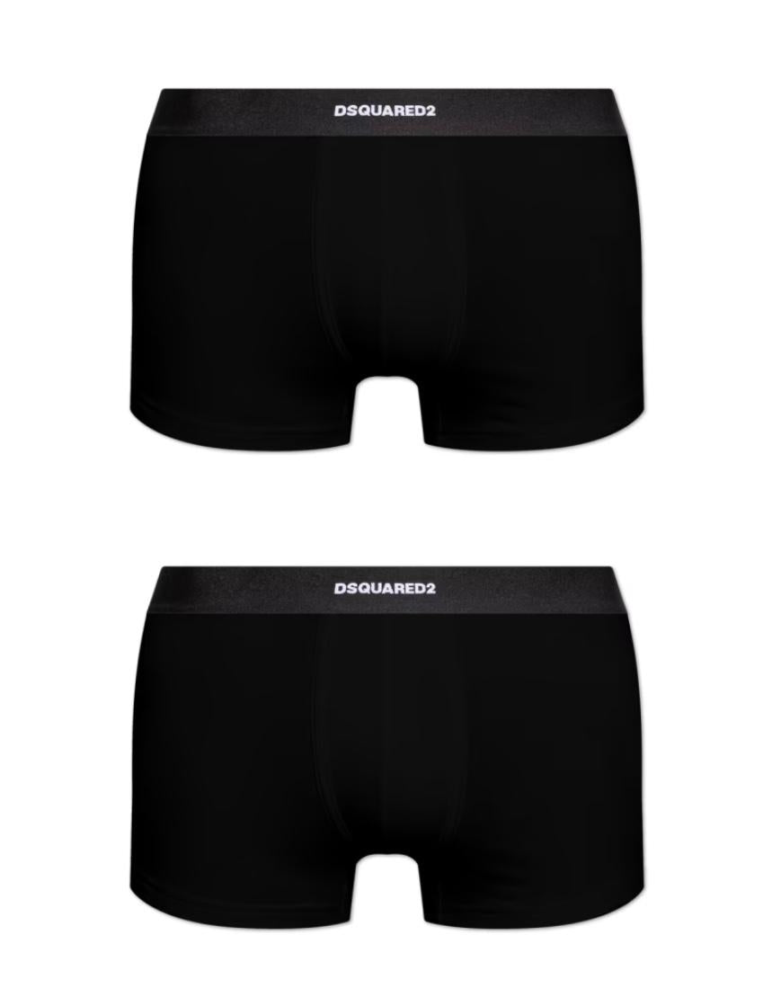 Boxer intimo Dsquared2 2-Pack Trunks uomo