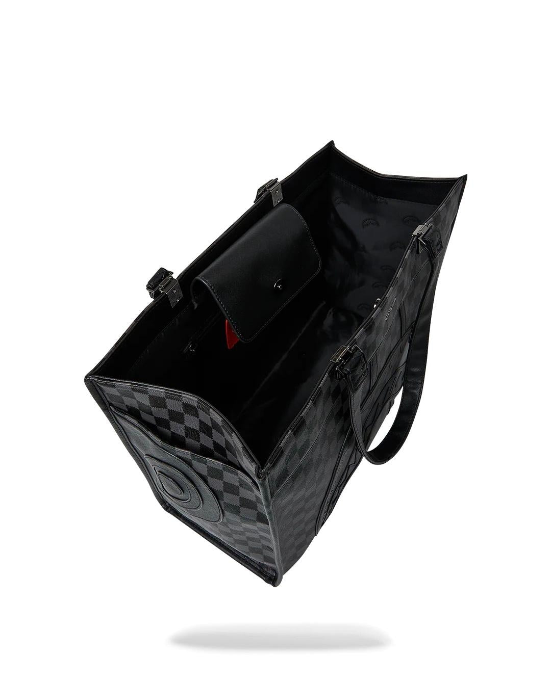 Borsa Sprayground nero Midnight chateau tote