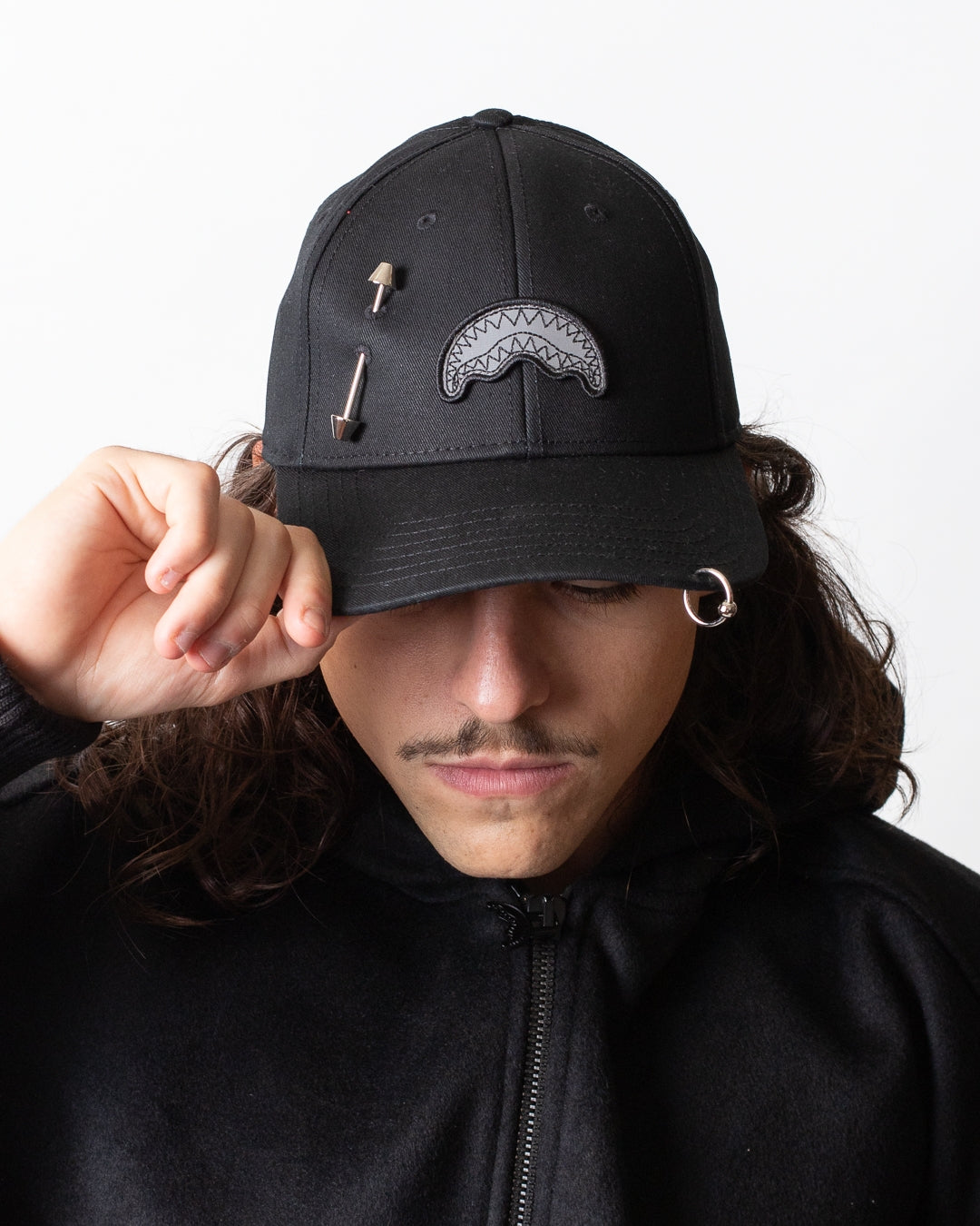 Cappello Sprayground "Piercing" con logo ricamato