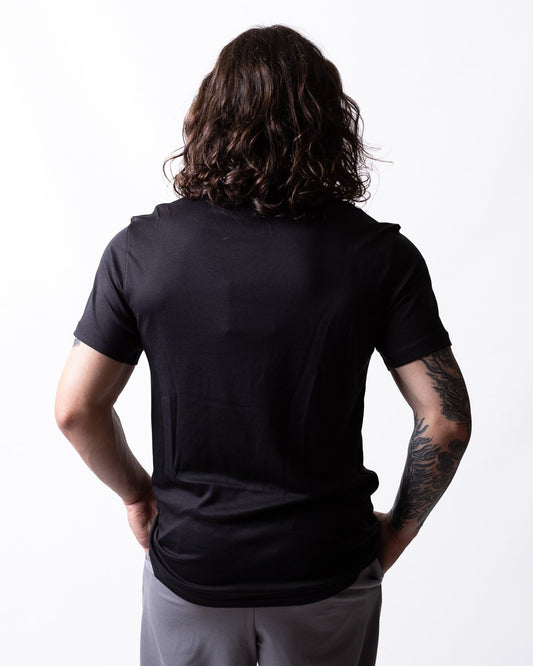 T-Shirt Calvin Klein slim supima logo patch uomo