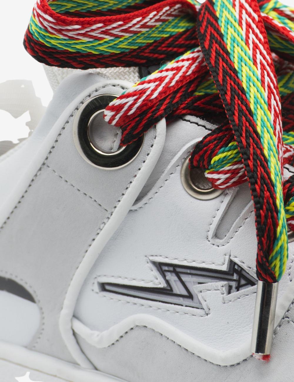 Scarpe Cristianzerotre "Lads 700" bianche e nere
