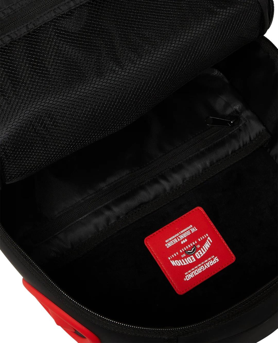 Zaino Sprayground nero Punk spike shark dlxv backpack